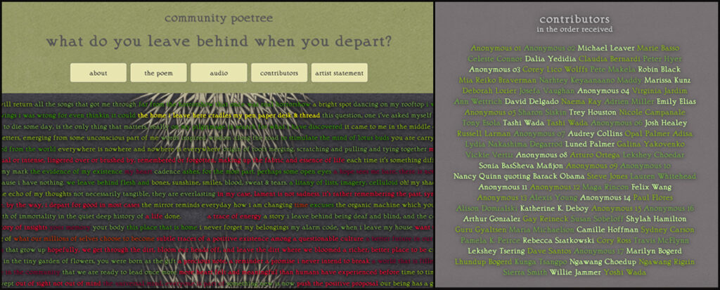 website images of community poetree